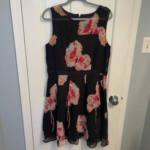 Ann Taylor Floral dress size 14
